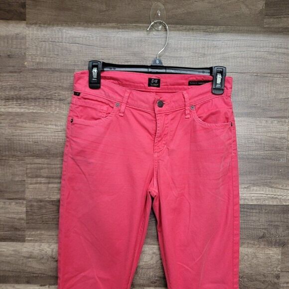 Citizens of Humanity Thompson Medium Rise‎ Skinny Jeans Shocking Pink Womens 26 - Picture 7 of 16